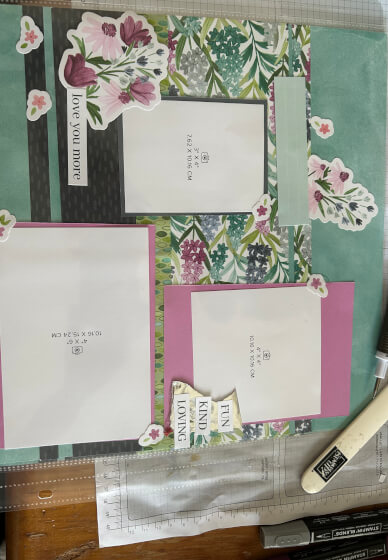 Scrapbook Class - Memories in Bloom