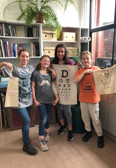 Screen Printing Class for Kids