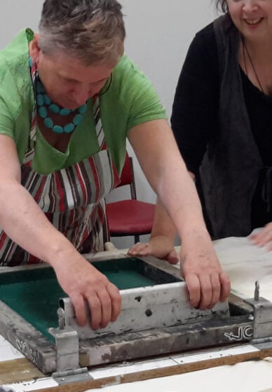 Screen Printing Class: Photographic Emulsion