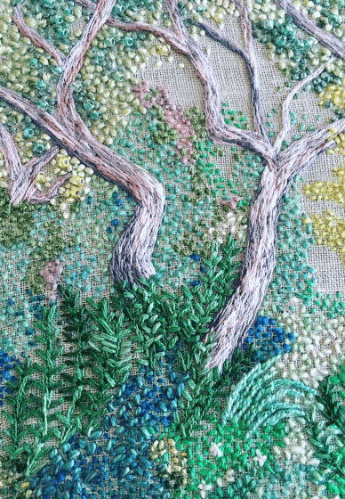 Scribbly Gum Embroidery Workshop