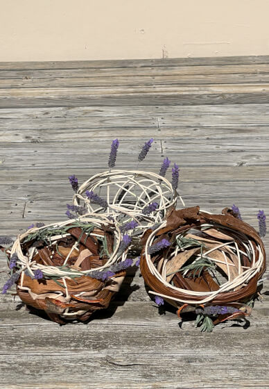 Sculptural Random Weave Basketry Workshop