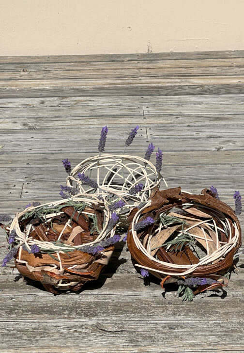 Sculptural Random Weave Basketry Workshop