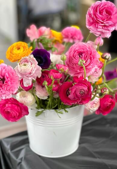 Seasonal Vase Flower Arranging Workshop