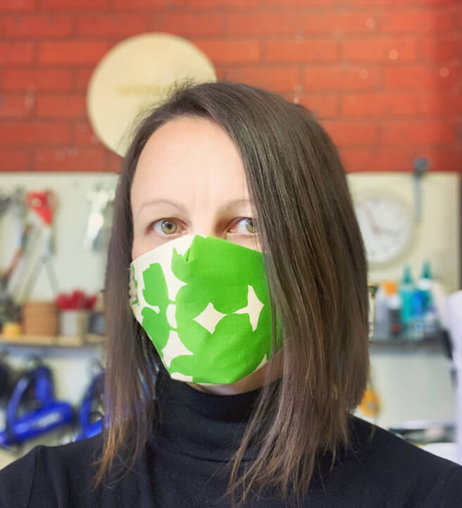 Sew a Reusable Face Mask from Fabric | Live streaming class | ClassBento
