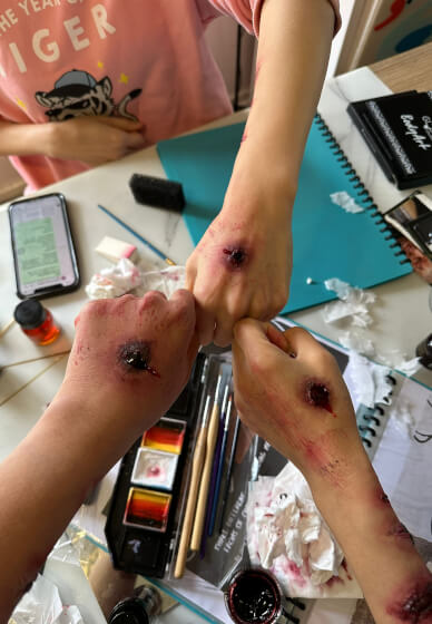 SFX Makeup Class for Beginners