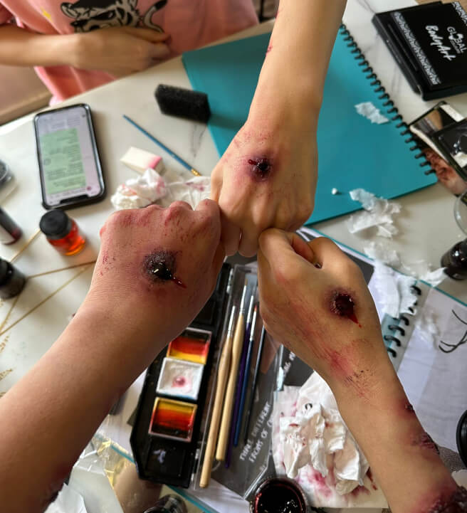 SFX Makeup Class for Beginners