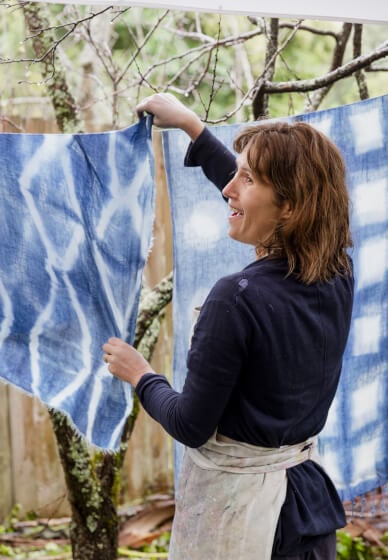 Shibori Indigo Dyeing Workshop