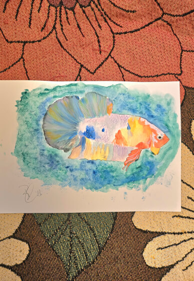 Siamese Fish Watercolour Workshop