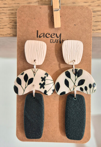 Silkscreen Polymer Clay Jewellery Workshop