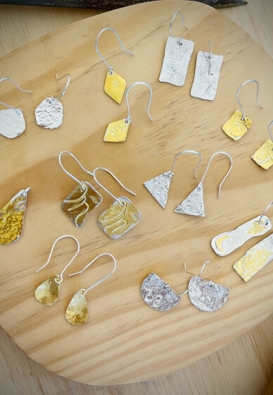 Silver and Gold Earring Workshop for Beginners