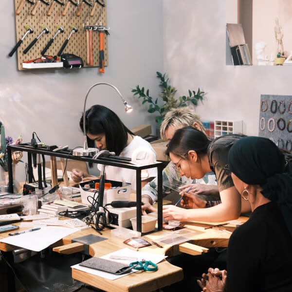 Silver Clay Jewellery Making Class Adelaide Gifts ClassBento