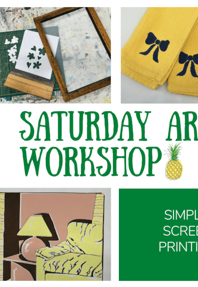 Simple Screen Printing Workshop