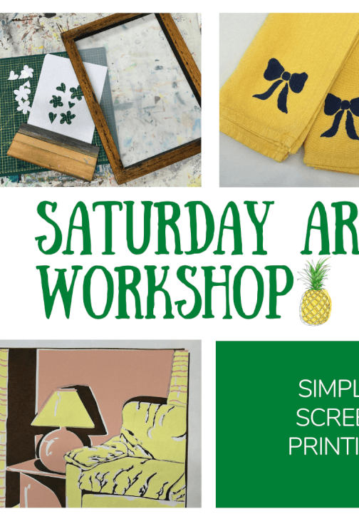 Simple Screen Printing Workshop