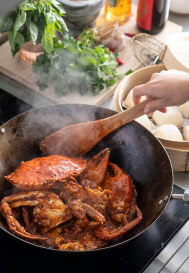 Singapore Chilli Crab Cooking Class