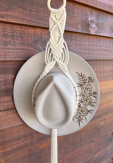 Single Macrame Hat Hanger Workshop