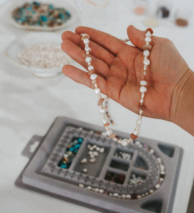 Sip and Beading Workshop