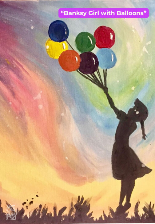 Sip and Paint at Home: Acrylic Painting