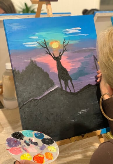 Sip and Paint Class: Dream
