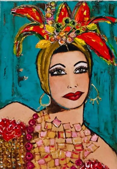 Sip and Paint Senorita Carmen Miranda