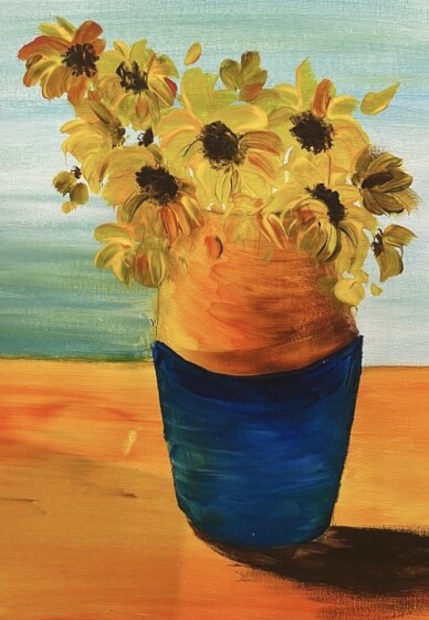 Sip and Paint Workshop: Van Gogh Sunflowers