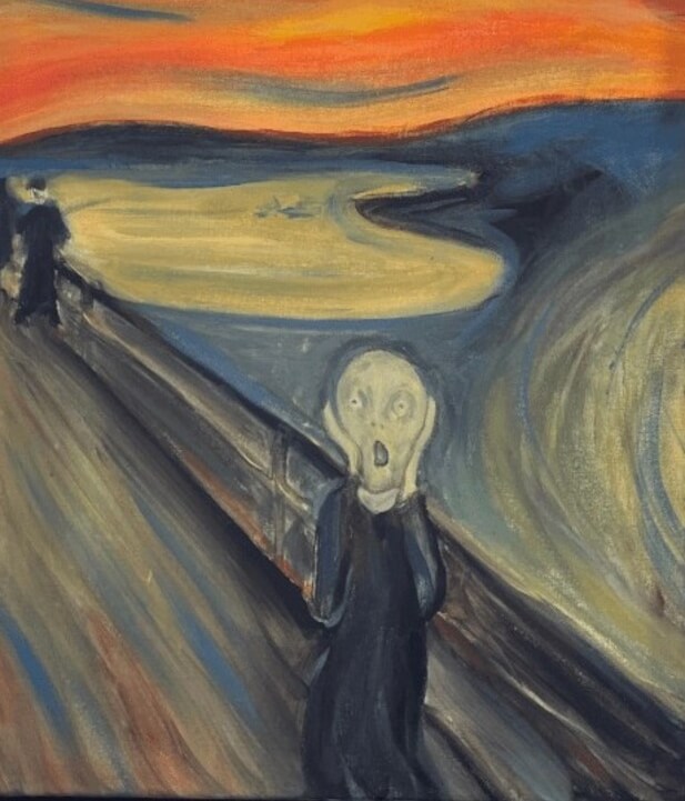 Sip and Scream Painting Class