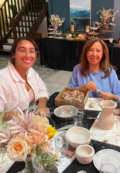 Sip and Sculpt Class: Quirky Pots and Plates - Little Ginger