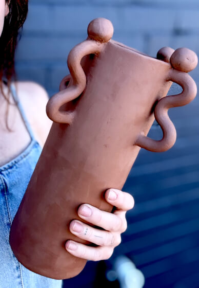 Sip and Sculpt Clay Class: Vases and Vessels