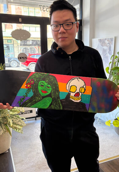 Skateboard Painting Workshop