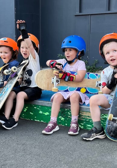 Skateboarding Class for Private Kids Parties