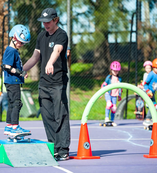 Skateboarding Lesson in Bondi Beach