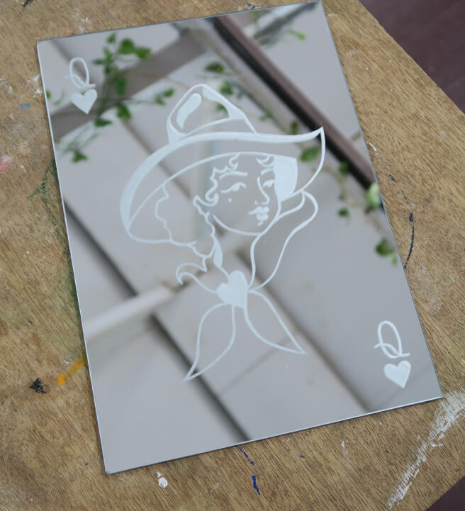 Custom Mirror Etching Workshop