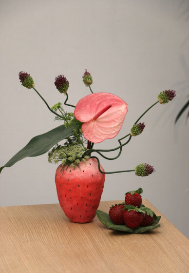 Slip-Casting Strawberry Vase Workshop