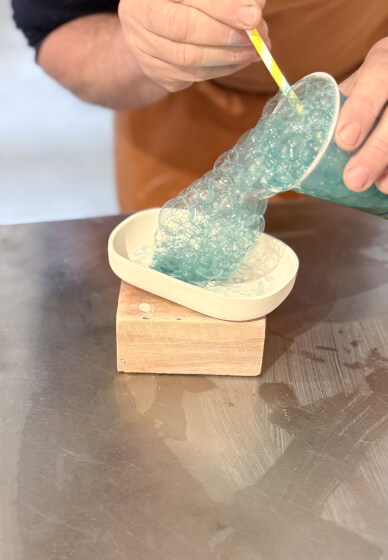 Slipcasting Ceramic Workshop: Bubble Glaze