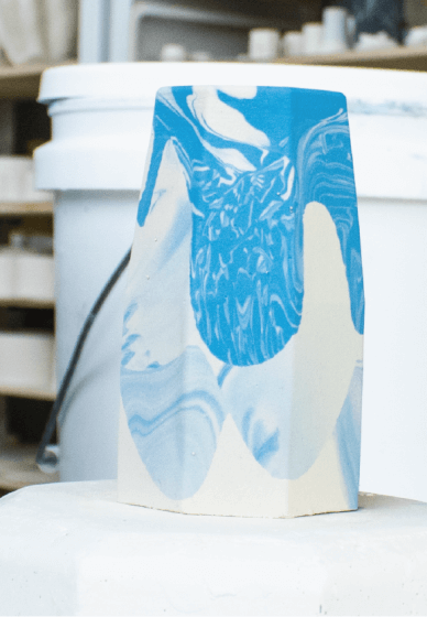 Slipcasting Ceramic Workshop: Marbling Effect