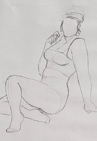 Social Life Drawing Class: Curves and Cabernet