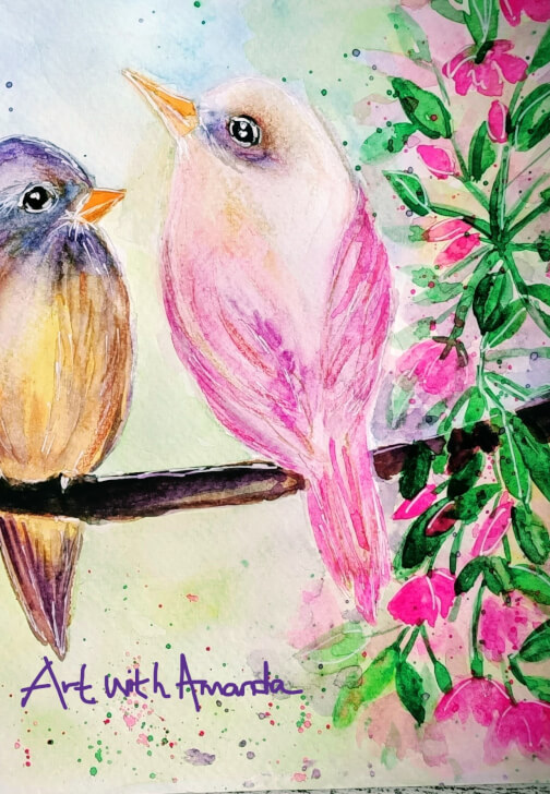 Song Birds - Watercolour Class