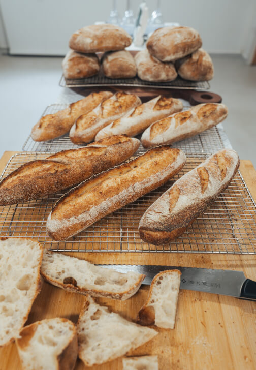 Sourdough Baguette and Ciabatta Baking Class