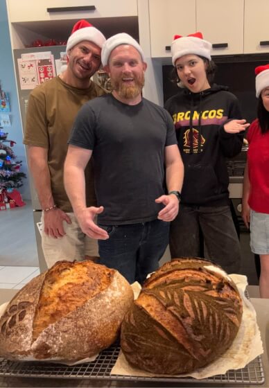 Sourdough Hands on Beginners Class Christmas Edition