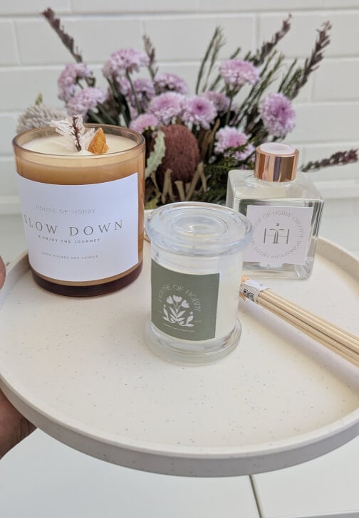 Soy Candle Making and Mimosas Workshop