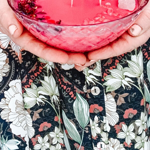 Soy Candle Making Class with Crystals and Florals Brisbane ClassBento