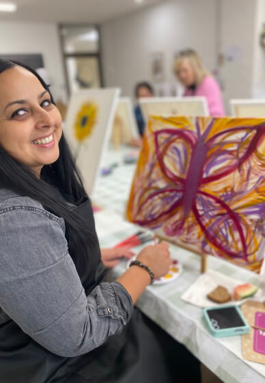 Spirited Paint and Sip Workshop