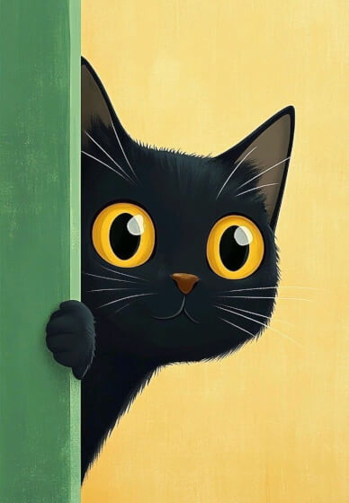 Spooky Cat Halloween Art Class