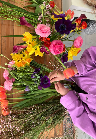 Spring Flower Arranging Class