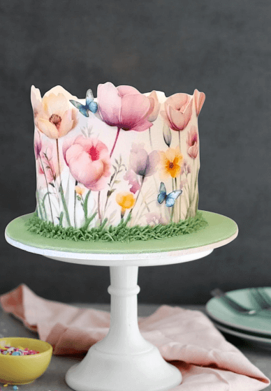 Springtime Floral Cake Decorating Workshop