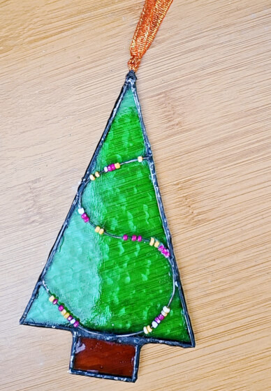 Stained Glass Christmas Ornament Workshop