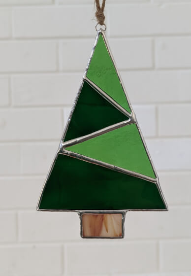 Stained Glass Christmas Tree Workshop for Beginners