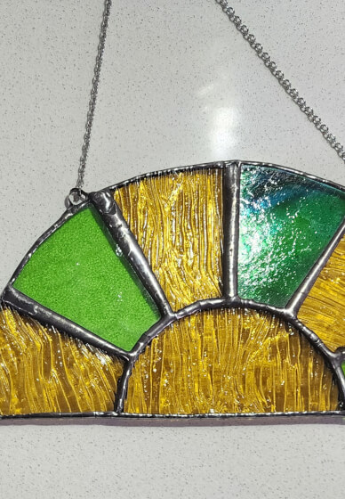 Stained-Glass Half Sun Workshop