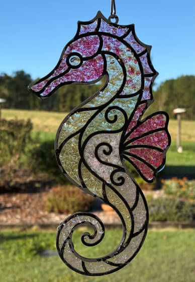 Stained Glass Inspired Suncatcher Workshop