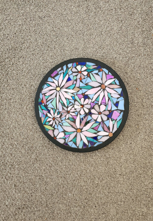 Stained Glass Mosaic Lazy Susan Workshop