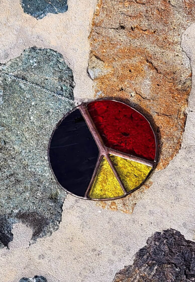 Stained-Glass Peace Sign Workshop